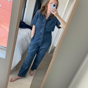 Madewell x Hesley Bennett denim jumpsuit